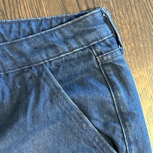 Abercrombie & Fitch Blue Wide Leg Jeans - Picture 3 of 6